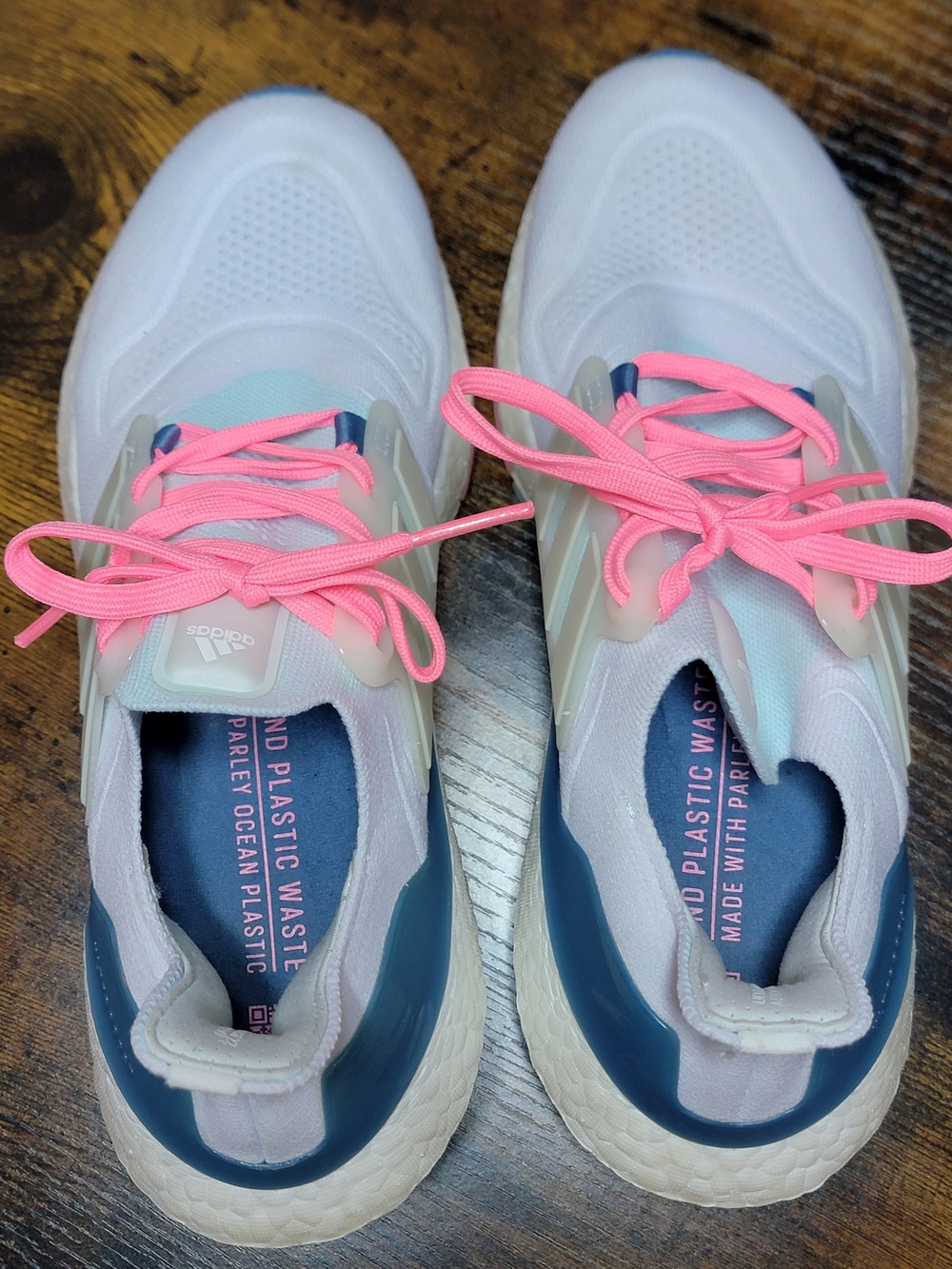 Adidas Ultraboost 22 In White Almost Blue - Picture 2 of 14